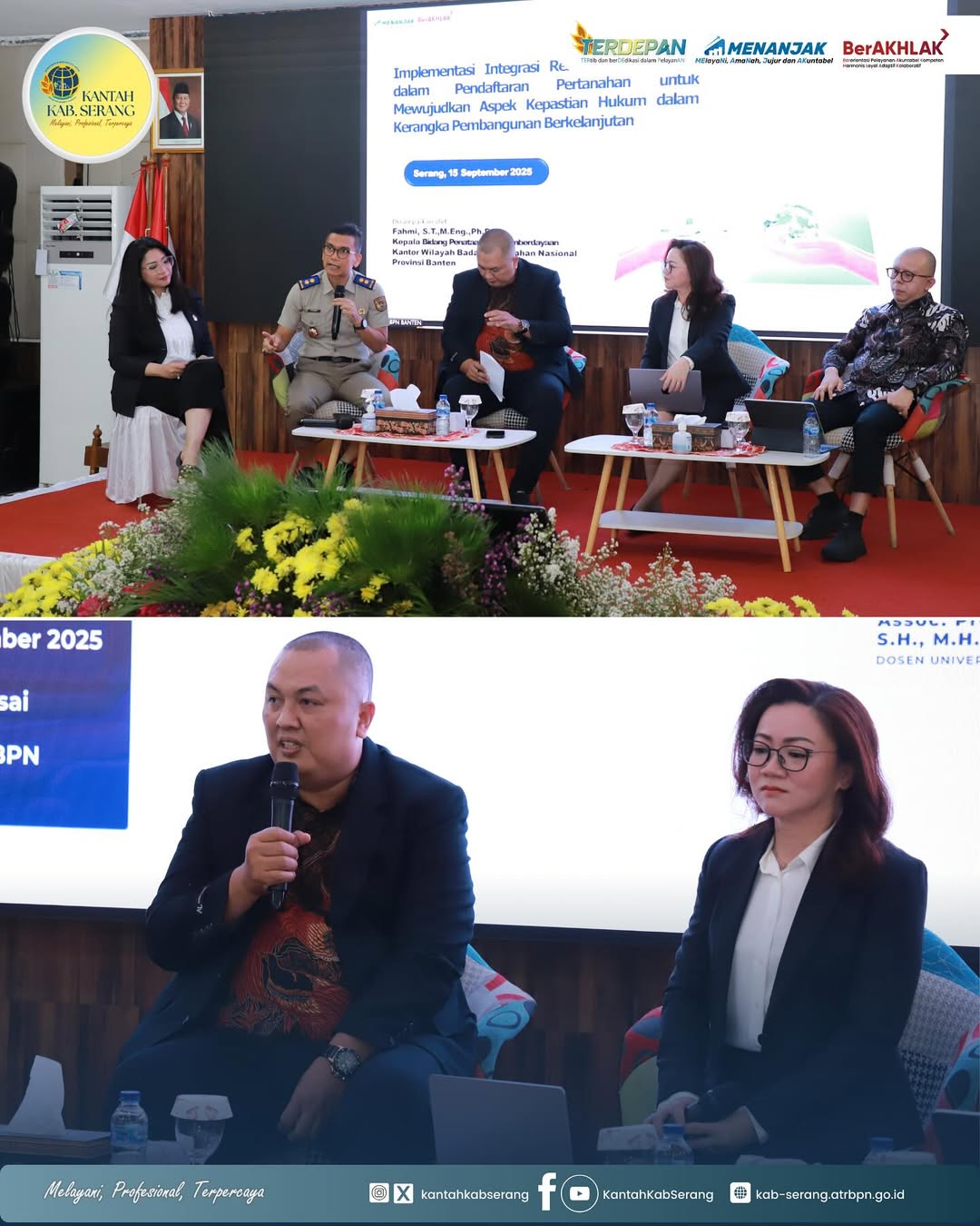 SOSIALISASI DAN DISKUSI HUKUM PENDAFTARAN TANAH PERTAMA KALI