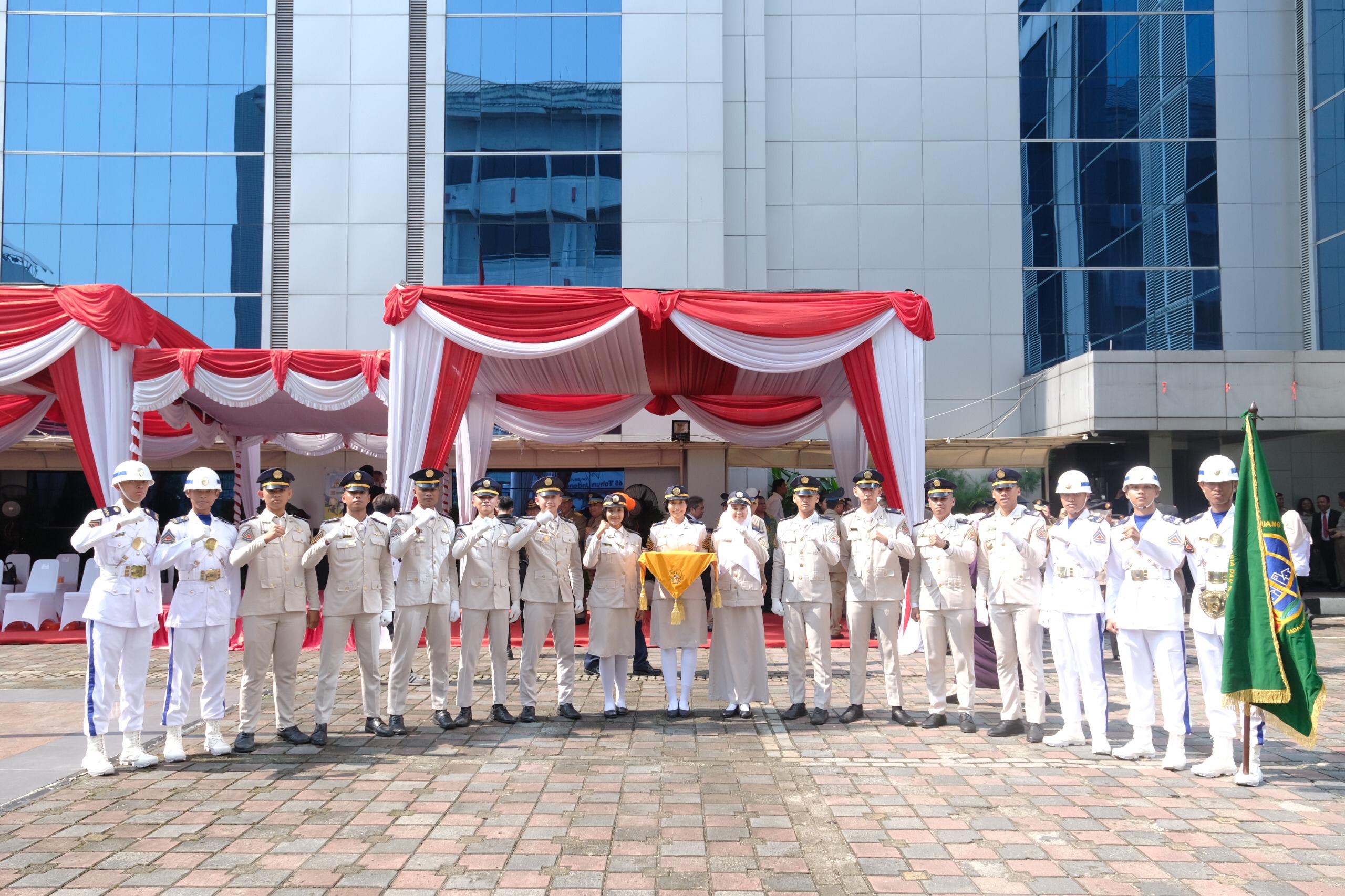 Taruna/i STPN Bangga Ikut Berperan dalam Upacara Peringatan HANTARU 2025 di Kementerian ATR/BPN