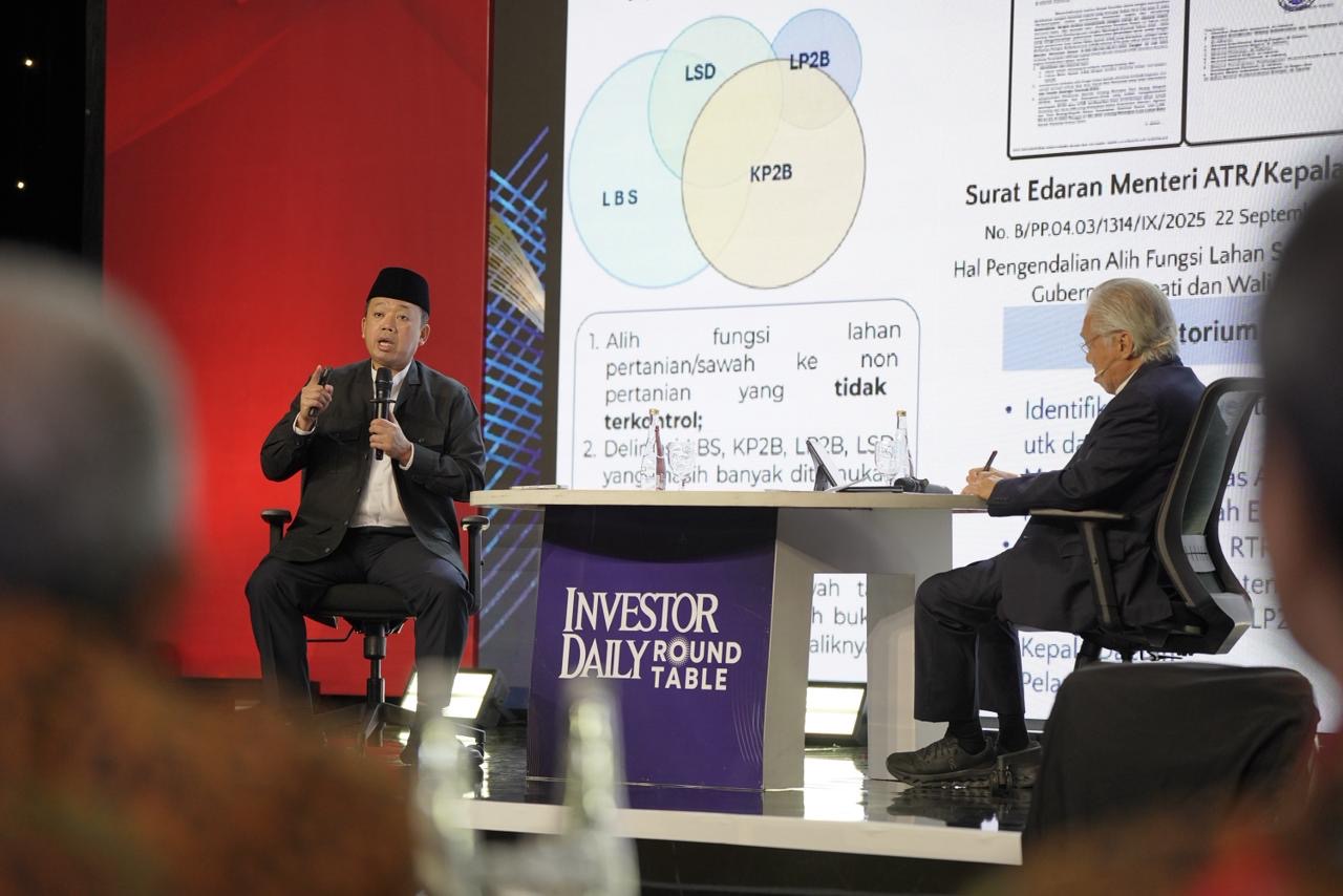 Menteri Nusron Pastikan Keseimbangan Kebijakan Ketahanan Pangan dan Investasi Berjalan Beriringan