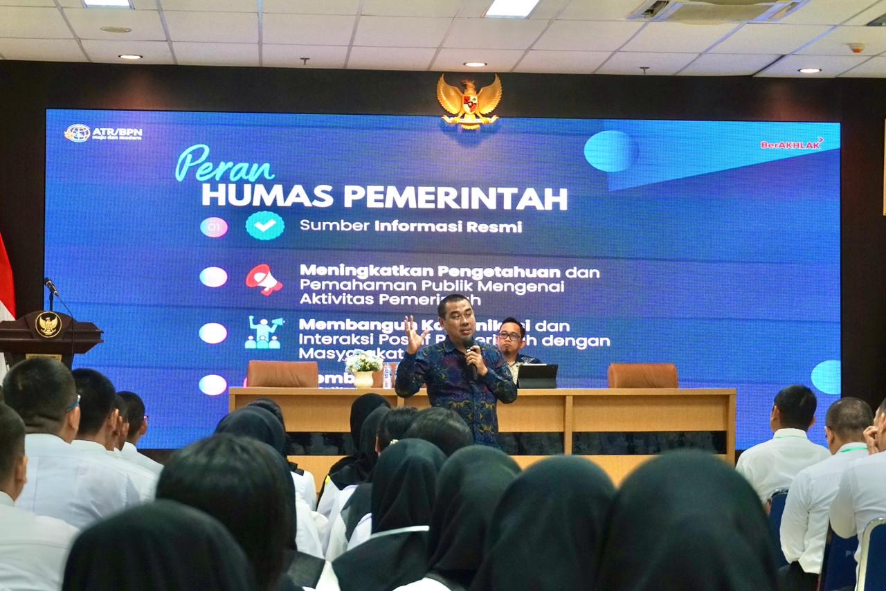 CPNS ATR/BPN Harus Perkuat Kepedulian dan Peran Komunikasi Publik